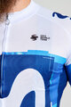 BONAVELO Cycling short sleeve jersey - MOVISTAR 2025 - white/blue