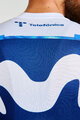 BONAVELO Cycling short sleeve jersey - MOVISTAR 2025 - white/blue