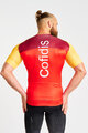 BONAVELO Cycling short sleeve jersey - COFIDIS 2025 - red/yellow