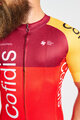 BONAVELO Cycling short sleeve jersey - COFIDIS 2025 - red/yellow