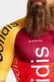 BONAVELO Cycling short sleeve jersey - COFIDIS 2025 - red/yellow