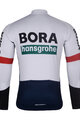 BONAVELO Cycling winter long sleeve jersey - BORA 2025 WINTER - blue/white