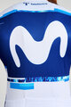 BONAVELO Cycling winter long sleeve jersey - MOVISTAR 2025 WINTER  - white/blue