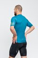 HOLOKOLO Cycling short sleeve jersey - VICTORIOUS GOLD ELITE - turquoise