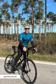 HOLOKOLO Cycling short sleeve jersey - VICTORIOUS GOLD ELITE - turquoise