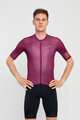 HOLOKOLO Cycling short sleeve jersey - VICTORIOUS GOLD - bordeaux