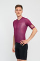 HOLOKOLO Cycling short sleeve jersey - VICTORIOUS GOLD - bordeaux