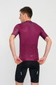 HOLOKOLO Cycling short sleeve jersey - VICTORIOUS GOLD - bordeaux