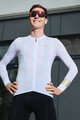 HOLOKOLO Cycling summer long sleeve jersey - VICTORIOUS GOLD ELITE - white