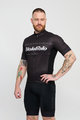HOLOKOLO Cycling short sleeve jersey - GEAR UP - black