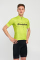 HOLOKOLO Cycling short sleeve jersey - GEAR UP - yellow