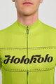 HOLOKOLO Cycling short sleeve jersey - GEAR UP - yellow