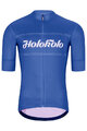 HOLOKOLO Cycling short sleeve jersey - GEAR UP - blue