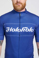 HOLOKOLO Cycling short sleeve jersey - GEAR UP - blue