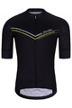 HOLOKOLO Cycling short sleeve jersey - LEVEL UP - black