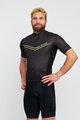 HOLOKOLO Cycling short sleeve jersey - LEVEL UP - black