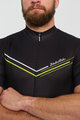 HOLOKOLO Cycling short sleeve jersey - LEVEL UP - black