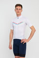 HOLOKOLO Cycling short sleeve jersey - LEVEL UP - white