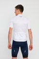 HOLOKOLO Cycling short sleeve jersey - LEVEL UP - white