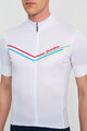 HOLOKOLO Cycling short sleeve jersey - LEVEL UP - white