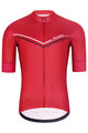 HOLOKOLO Cycling short sleeve jersey - LEVEL UP - red