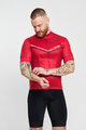 HOLOKOLO Cycling short sleeve jersey - LEVEL UP - red