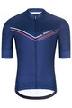 HOLOKOLO Cycling short sleeve jersey - LEVEL UP - blue