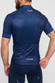 HOLOKOLO Cycling short sleeve jersey - LEVEL UP - blue