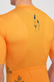 HOLOKOLO Cycling short sleeve jersey - METTLE - orange