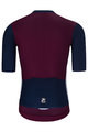 HOLOKOLO Cycling short sleeve jersey - TECHNICAL  - bordeaux/grey