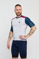 HOLOKOLO Cycling short sleeve jersey - TECHNICAL  - bordeaux/grey