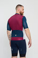 HOLOKOLO Cycling short sleeve jersey - TECHNICAL  - bordeaux/grey