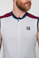 HOLOKOLO Cycling sleeveless jersey - SIMPLE - bordeaux/grey