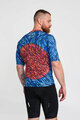 HOLOKOLO Cycling short sleeve jersey - TAMELESS - blue/red