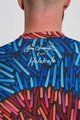 HOLOKOLO Cycling short sleeve jersey - TAMELESS - blue/red