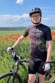 HOLOKOLO Cycling short sleeve jersey - MAAPPI DARK - black/multicolour