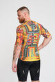 HOLOKOLO Cycling short sleeve jersey - WILDLY - yellow/multicolour