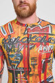 HOLOKOLO Cycling short sleeve jersey - WILDLY - yellow/multicolour