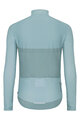 HOLOKOLO Cycling winter long sleeve jersey - STRIPES WINTER - light green