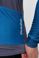 HOLOKOLO Cycling winter long sleeve jersey - STRIPES WINTER - blue