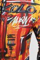 HOLOKOLO Cycling winter long sleeve jersey - WILDLY WINTER - yellow/multicolour