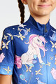 HOLOKOLO Cycling short sleeve jersey - FAIRY TALE - blue