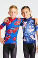 HOLOKOLO Cycling short sleeve jersey - FAIRY TALE - blue