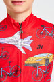 HOLOKOLO Cycling short sleeve jersey - SPEED - red