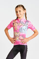 HOLOKOLO Cycling short sleeve jersey - SAFARI - pink/multicolour