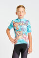 HOLOKOLO Cycling short sleeve jersey - SAFARI - turquoise/multicolour
