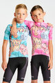 HOLOKOLO Cycling short sleeve jersey - SAFARI - turquoise/multicolour