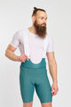 HOLOKOLO Cycling bib shorts - NOVEL PRO - green