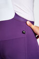 HOLOKOLO Cycling bib shorts - NOVEL PRO - purple