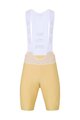 HOLOKOLO Cycling bib shorts - NOVEL PRO - beige